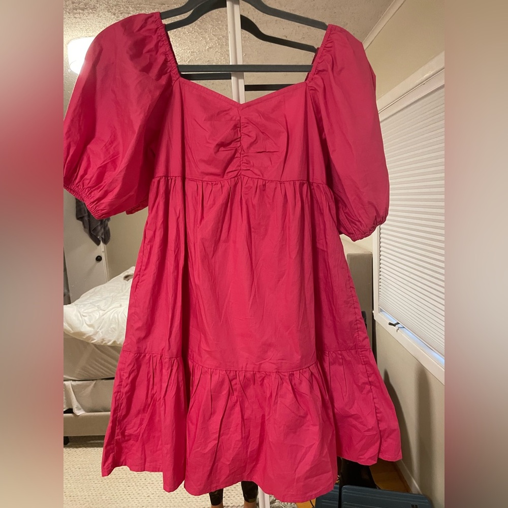 Pink dress